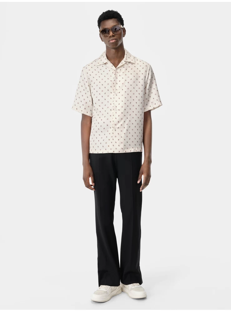 Amiri MA PAISLEY BOWLING SHIRT - Birch