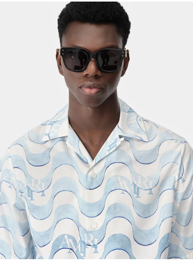 амири амири риза с шахматни вълни - лазурно