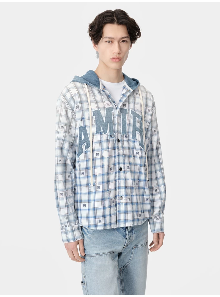 أميري أميري قميص علوي بغطاء رأس - أزرق سماوي