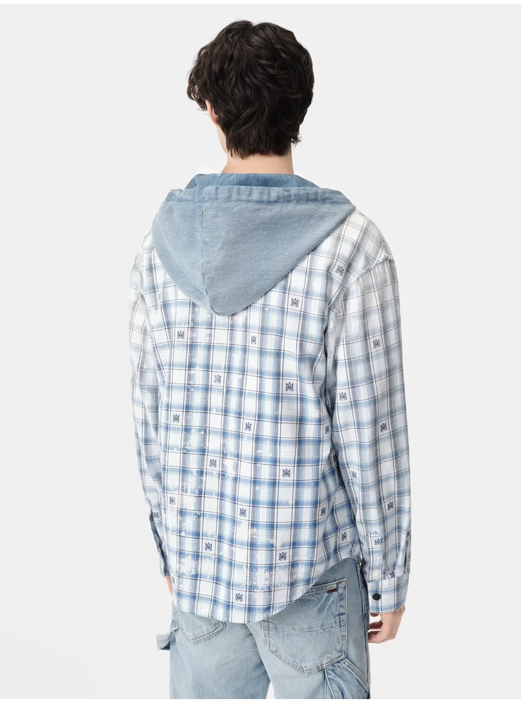 أميري أميري قميص علوي بغطاء رأس - أزرق سماوي