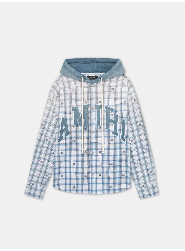 أميري أميري قميص علوي بغطاء رأس - أزرق سماوي