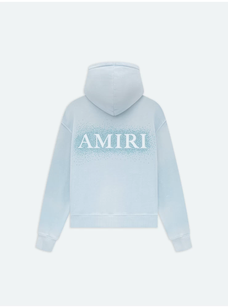Amiri Crystal Burst Kapşonlu - Ashley Mavi