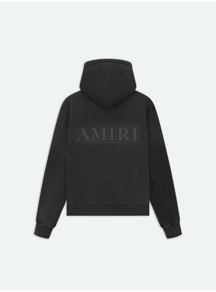 Amiri CRYSTAL BURST HOODIE- Faded Black