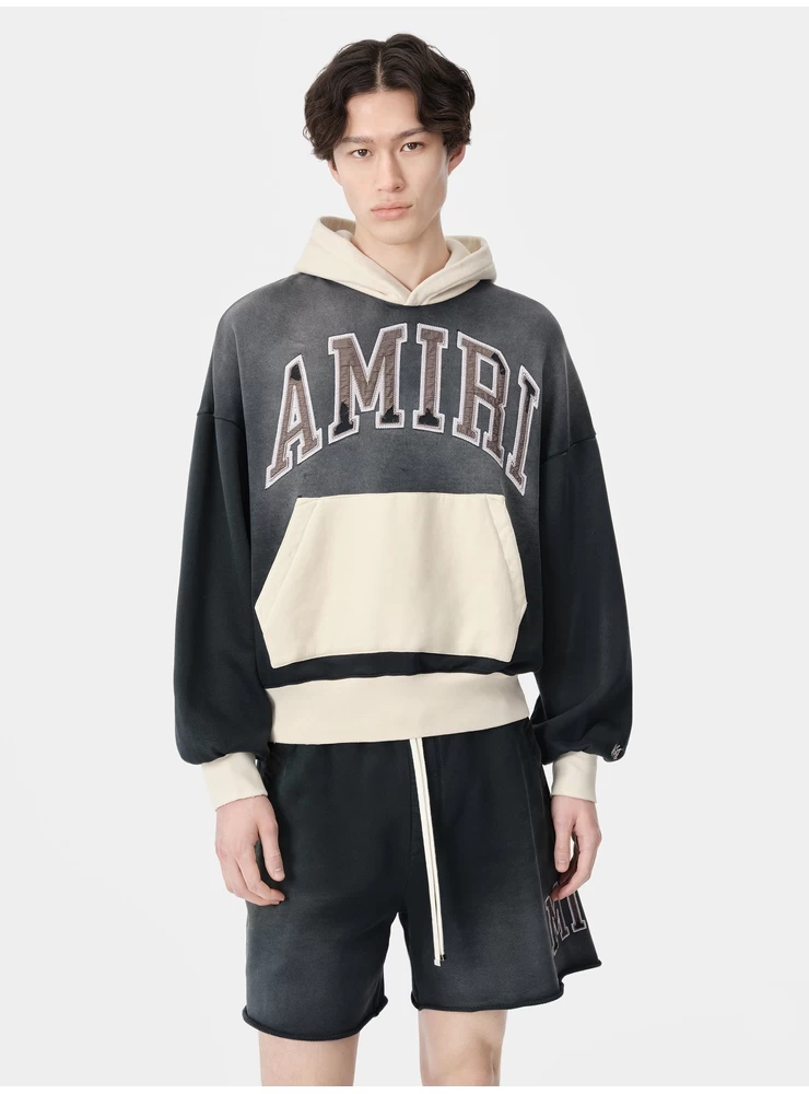 Amiri AMIRI VINTAGE OVERSIZED HOODIE - Black