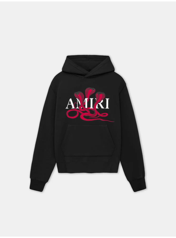 Amiri Zehir Kapşonlu - Siyah Kırmızı