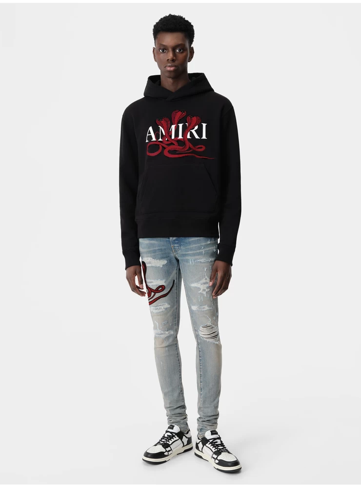Amiri POISON HOODIE - Black Red