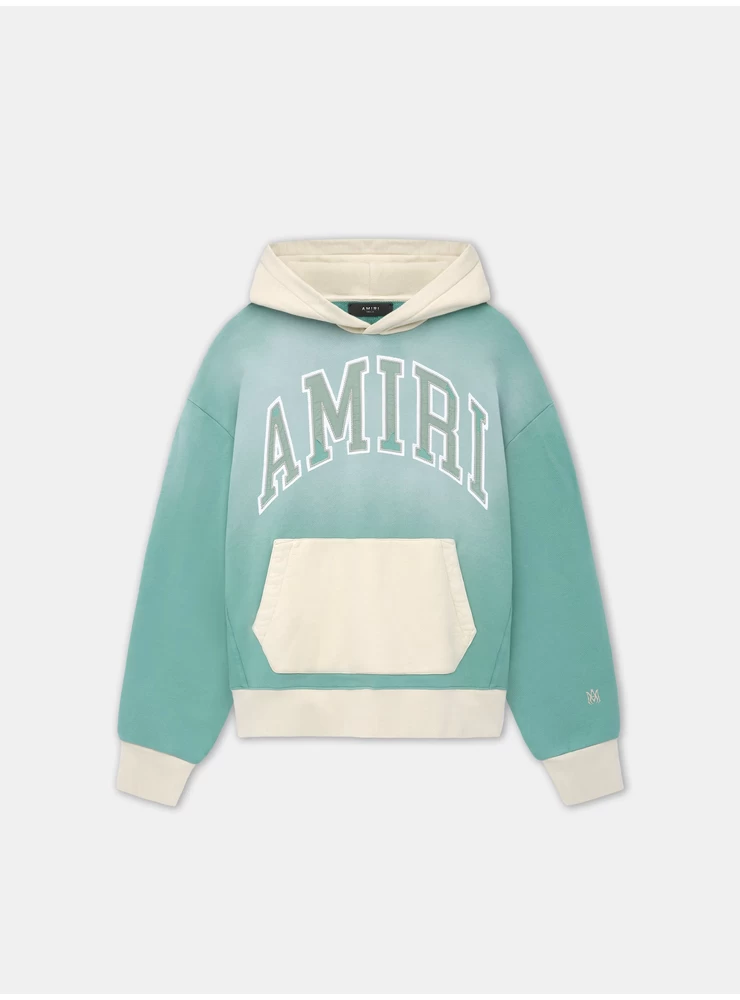 Amiri AMIRI VINTAGE OVERSIZED HOODIE - Sea Blue