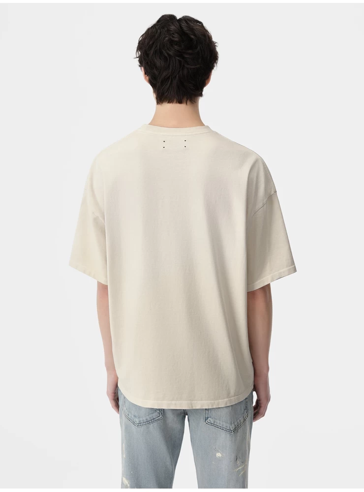 Amiri AMIRI VINTAGE OVERSIZED TEE - Birch