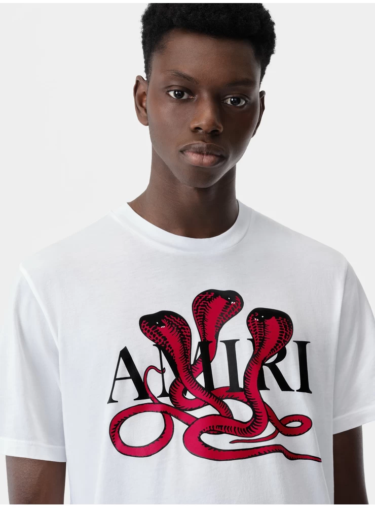 Amiri POISON TEE - White Red