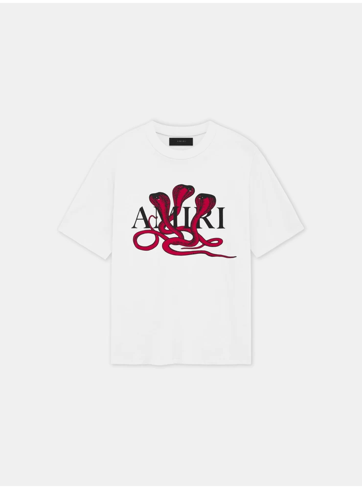Amiri POISON TEE - White Red