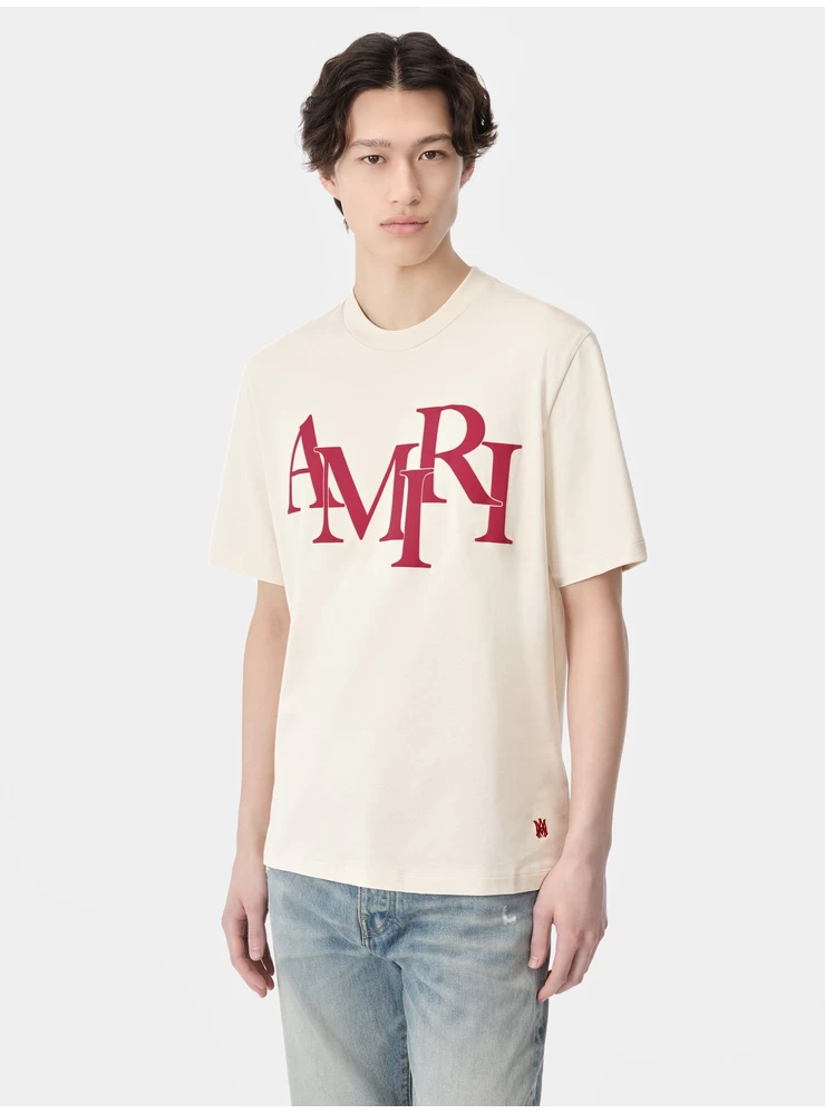 Amiri Amiri Astmeline Tee - Kask