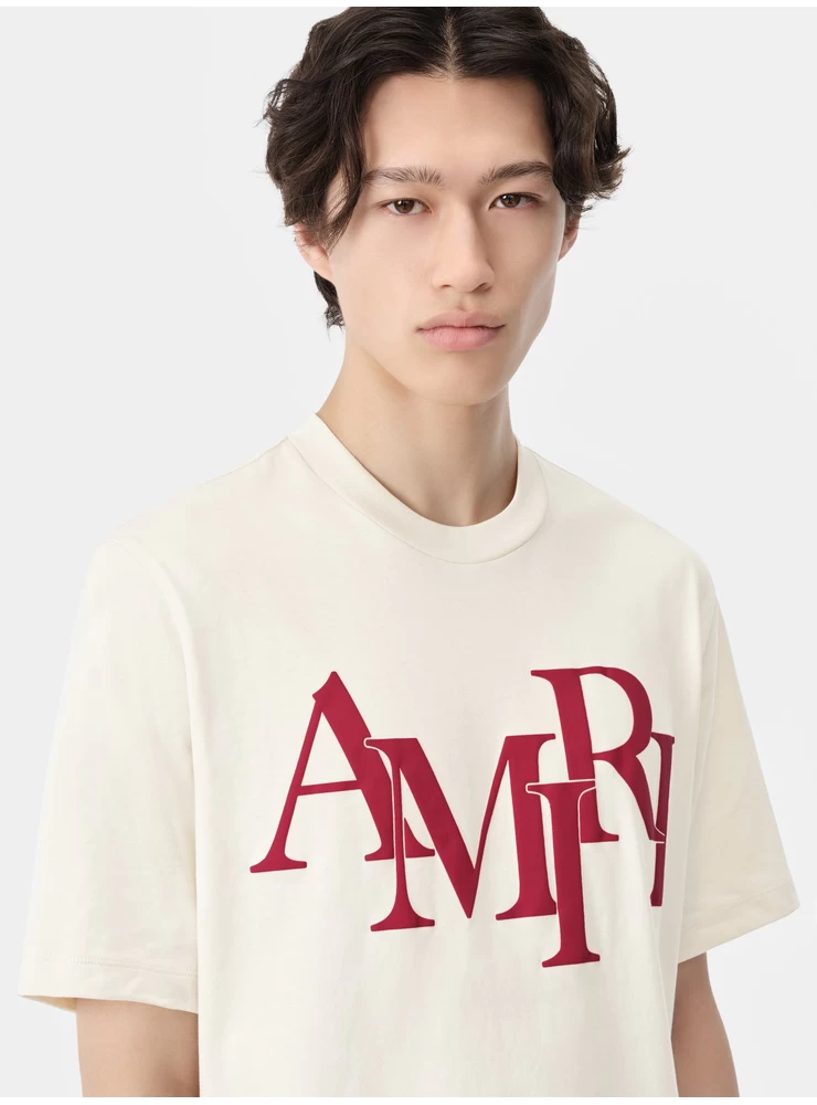 Amiri Amiri Astmeline Tee - Kask