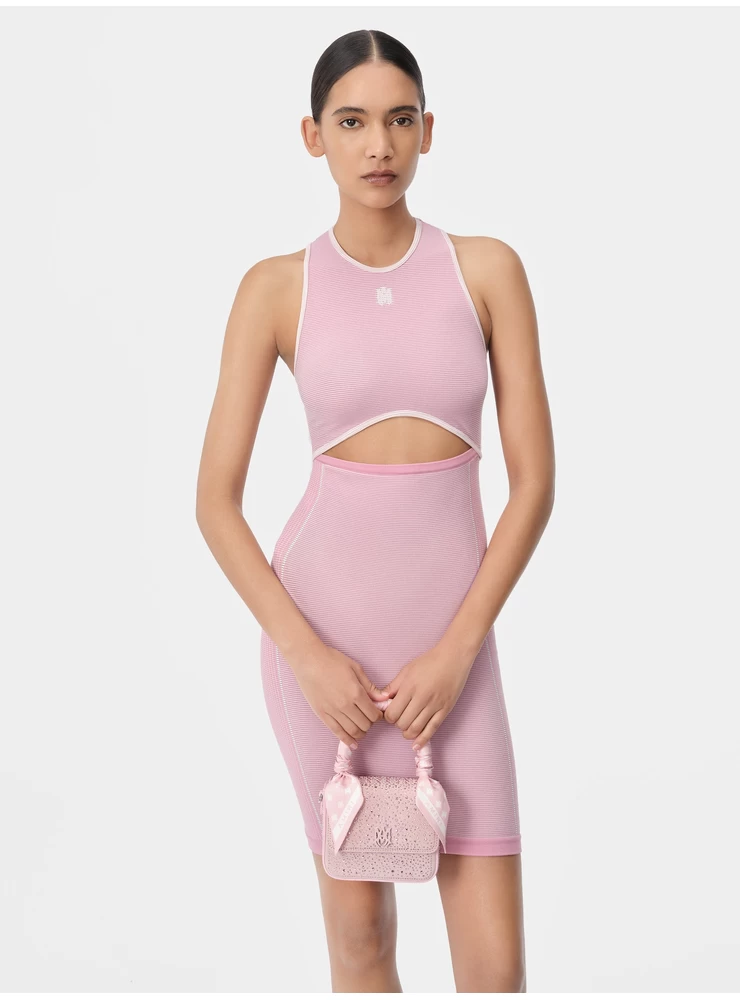 Amiri WOMEN - CRYSTAL MICRO MA BAG - Pink