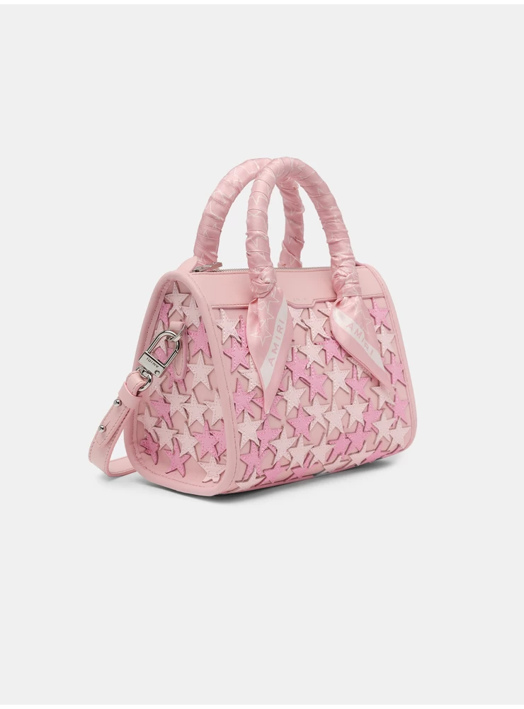 Amiri WOMEN - STARS MICRO TRIANGLE BAG - Pink