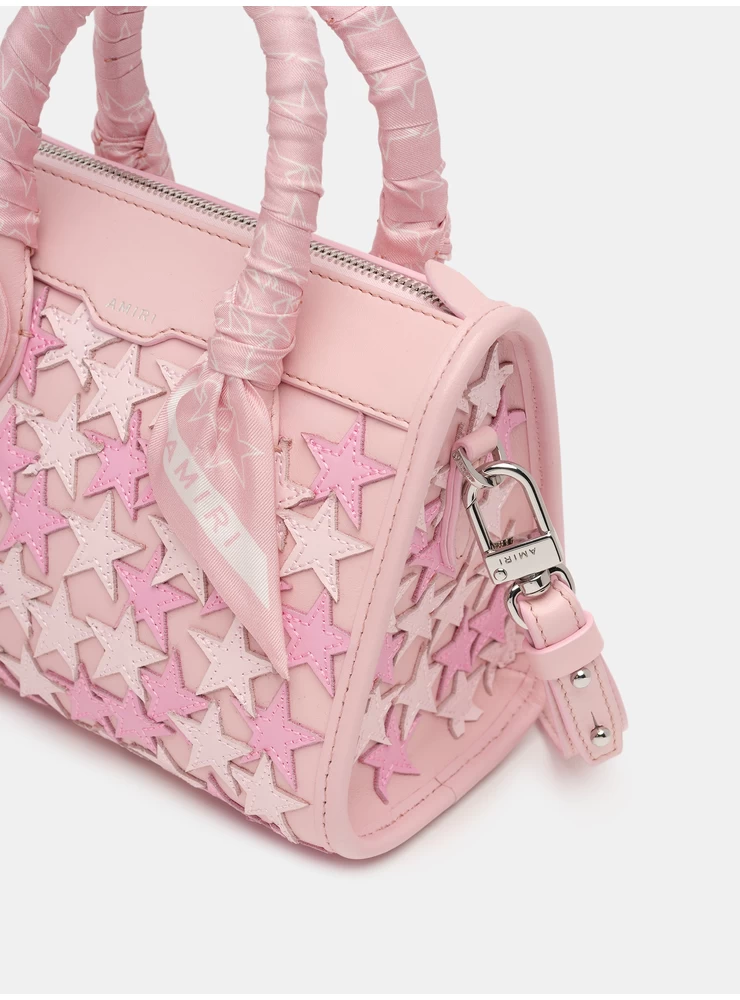Amiri WOMEN - STARS MICRO TRIANGLE BAG - Pink