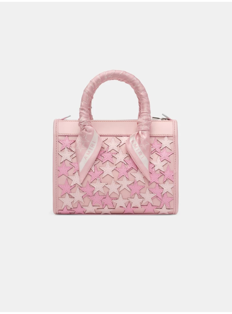 Amiri WOMEN - STARS MICRO TRIANGLE BAG - Pink