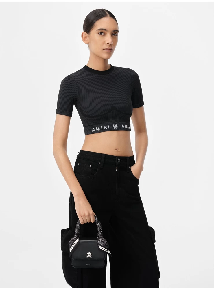 Amiri WOMEN - MICRO MA BAG - Black