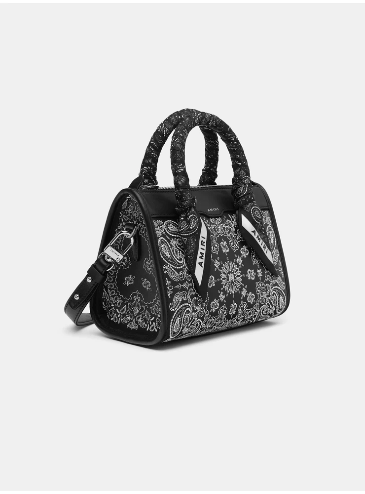 Amiri Mujer - Bandana Micro Triangular - Negro