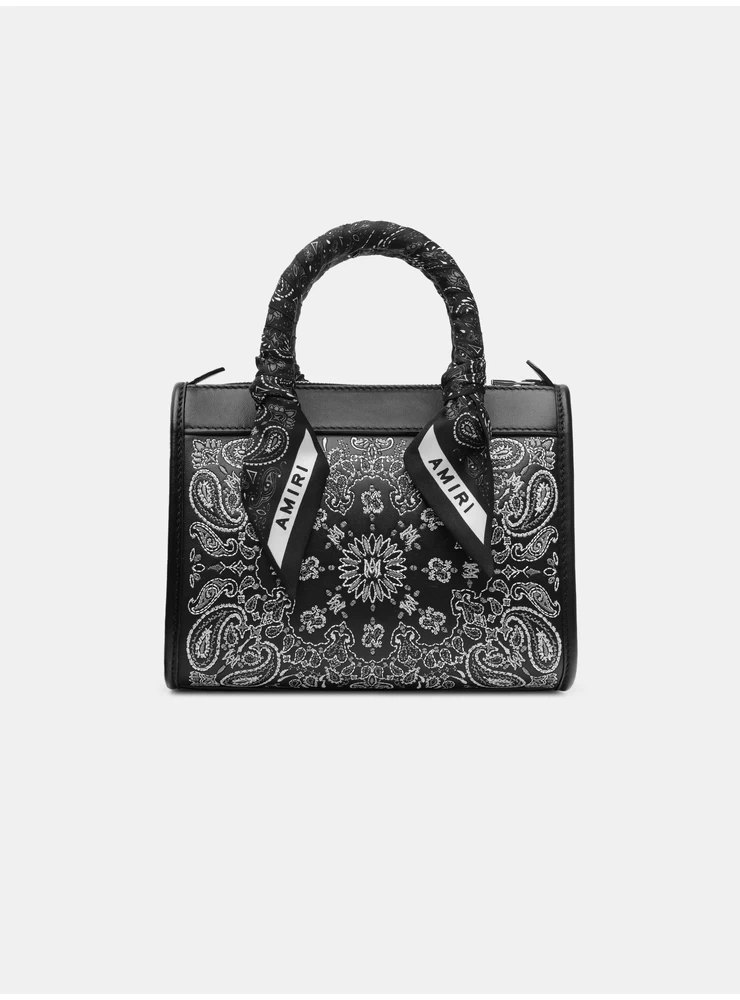 Amiri Mujer - Bandana Micro Triangular - Negro