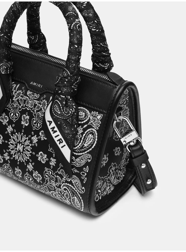 Amiri Mujer - Bandana Micro Triangular - Negro