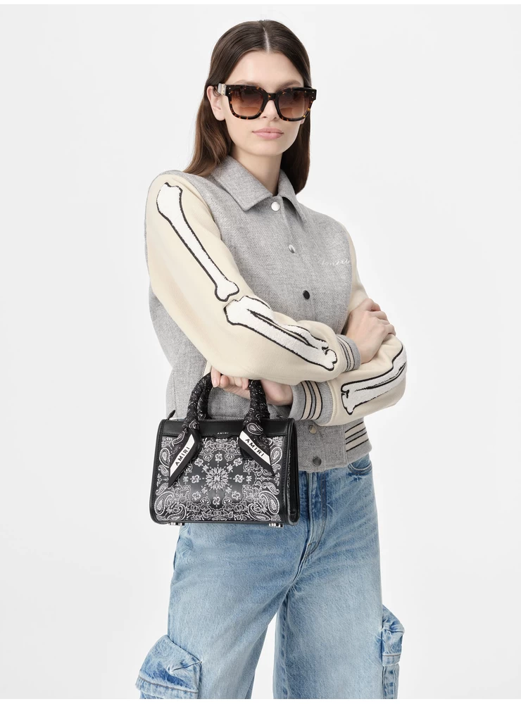 Amiri Mujer - Bandana Micro Triangular - Negro