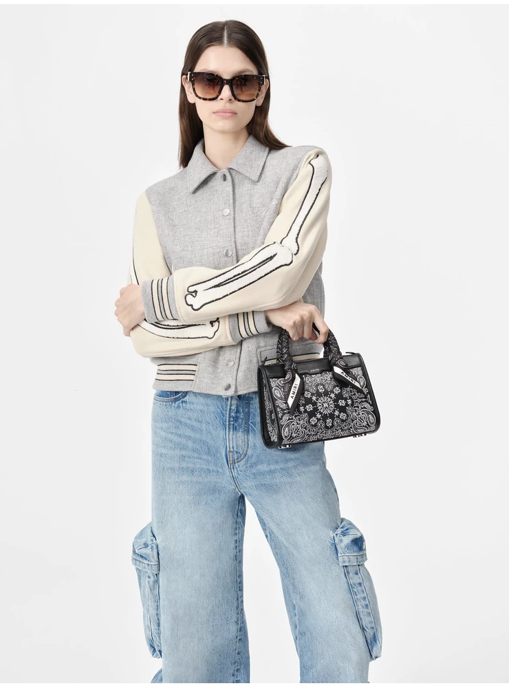 Amiri Mujer - Bandana Micro Triangular - Negro