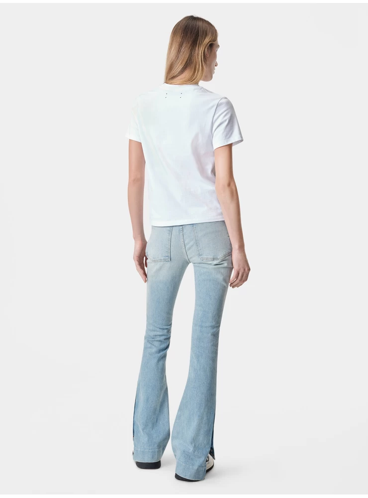 Amiri WOMEN - WOMEN'S KICK FLARE - Light Indigo