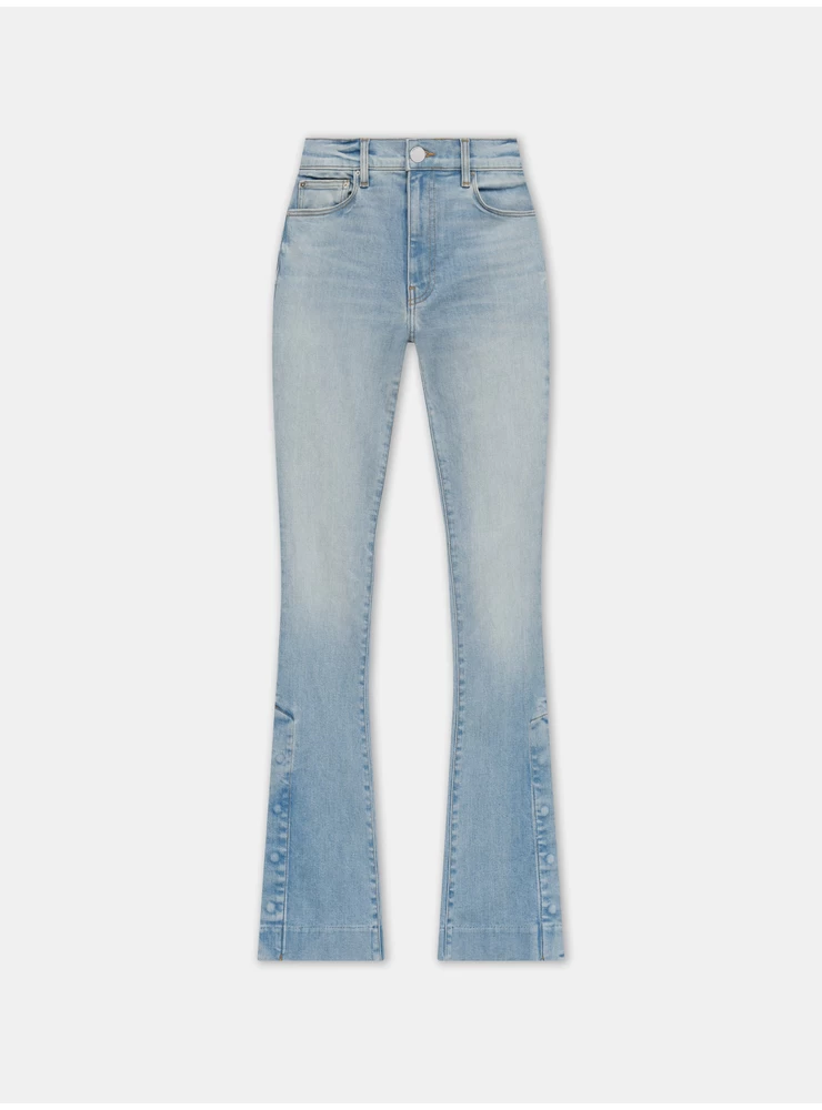 Amiri WOMEN - WOMEN'S KICK FLARE - Light Indigo