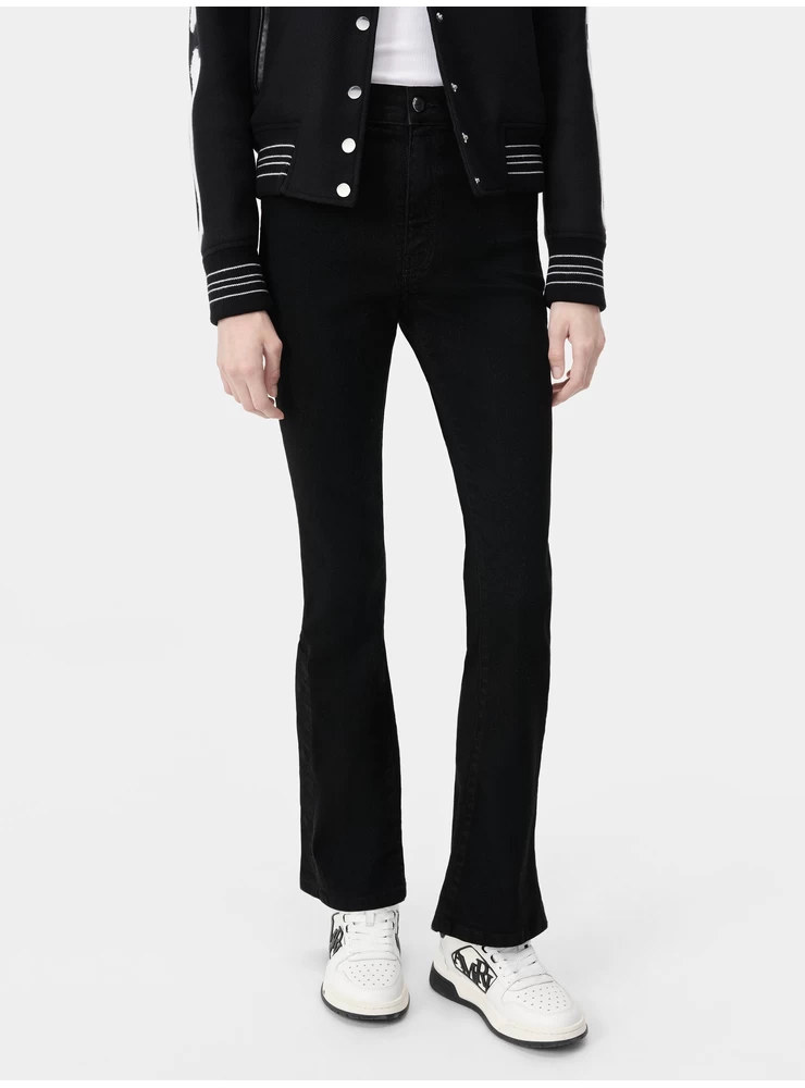 Amiri WOMEN - WOMEN'S KICK FLARE - Black OD