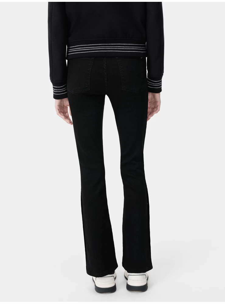 Amiri WOMEN - WOMEN'S KICK FLARE - Black OD