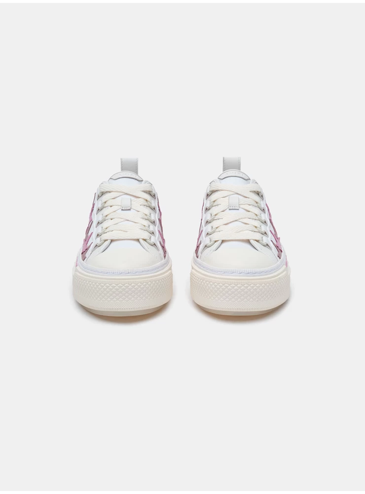 Amiri WOMEN- WOMEN'S STARS COURT LOW - WHITE/PINK
