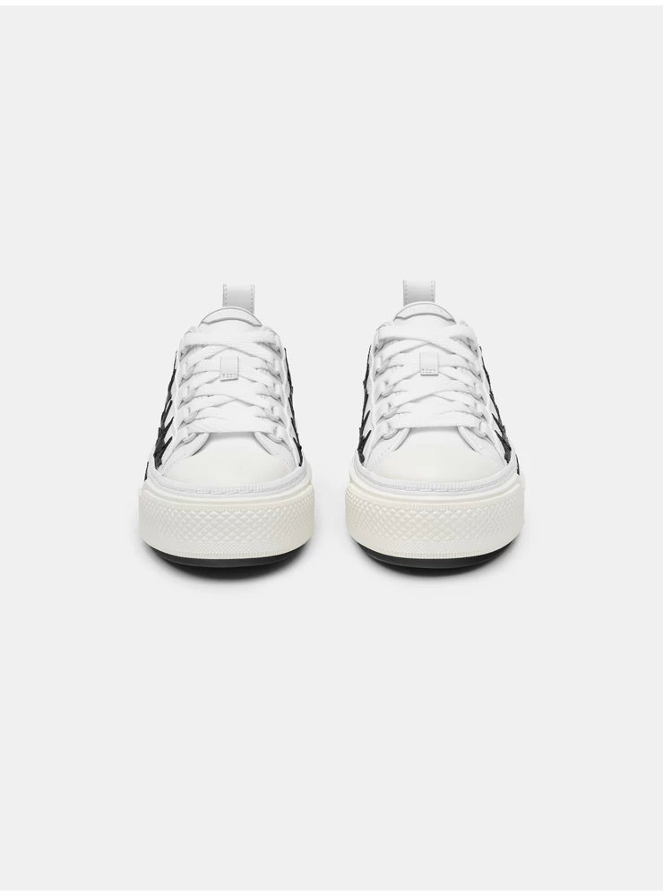 Amiri WOMEN- WOMEN'S STARS COURT LOW - WHITE/BLACK