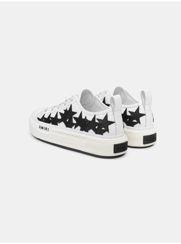 Amiri WOMEN- WOMEN'S STARS COURT LOW - WHITE/BLACK