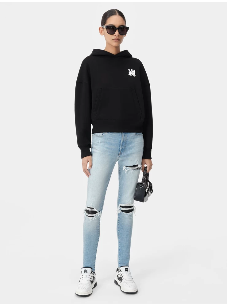 Amiri WOMEN - WOMEN'S MA CORE LOGO HOODIE - Black