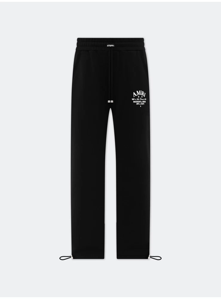 Amiri WOMEN - WOMEN'S ARTS DISTRICT FLARE SWEATPANT - Black