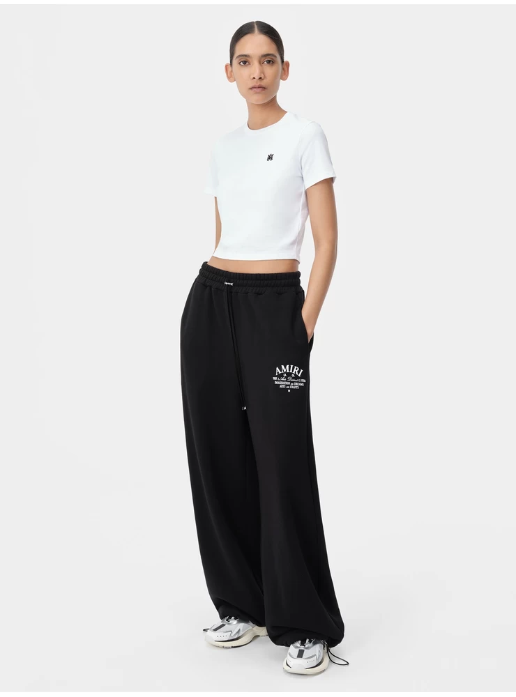 Amiri WOMEN - WOMEN'S ARTS DISTRICT FLARE SWEATPANT - Black