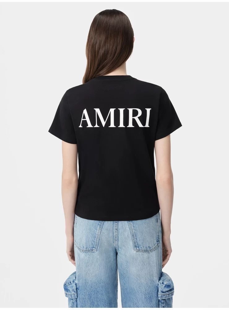 Amiri WOMEN - WOMEN'S MA CORE LOGO TEE - Black