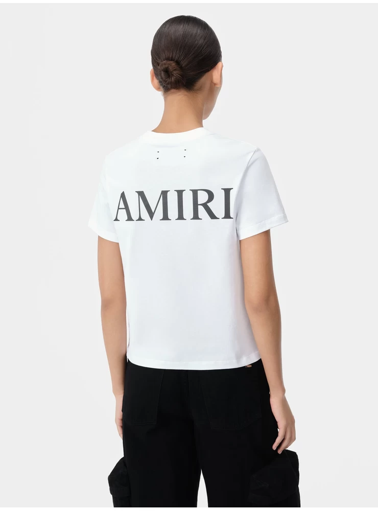 Amiri WOMEN - WOMEN'S MA CORE LOGO TEE - White