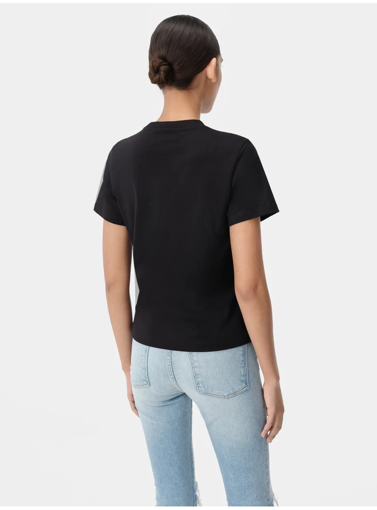 Amiri WOMEN - WOMEN'S AMIRI CORE LOGO TEE - Black
