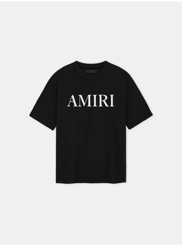 Amiri WOMEN - WOMEN'S AMIRI CORE LOGO TEE - Black