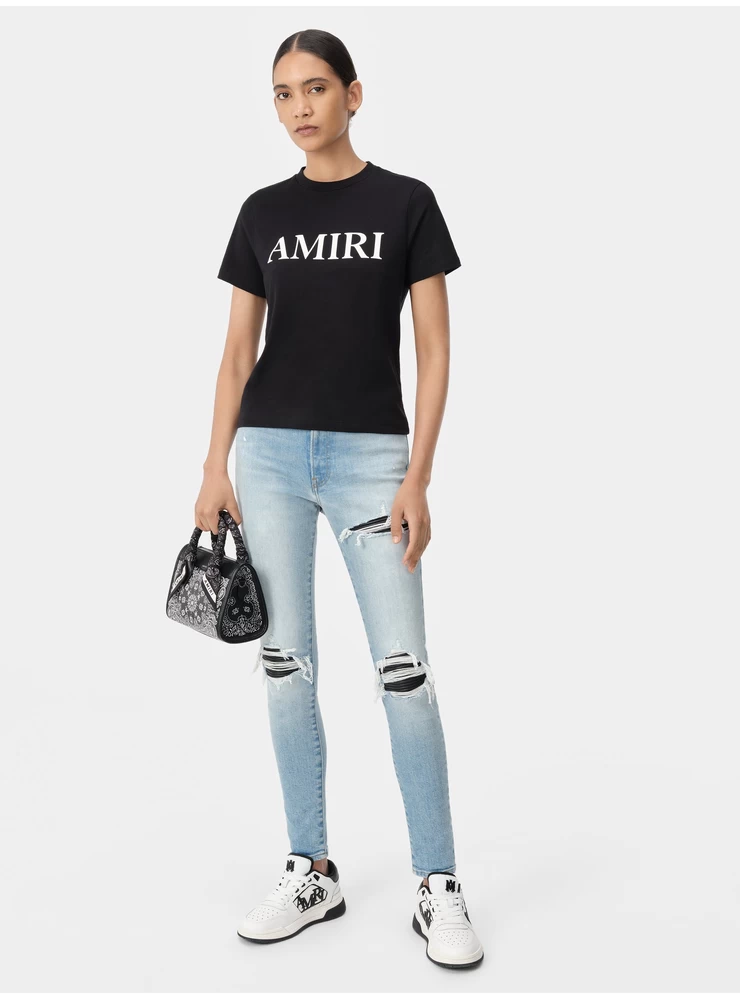 Amiri WOMEN - WOMEN'S AMIRI CORE LOGO TEE - Black