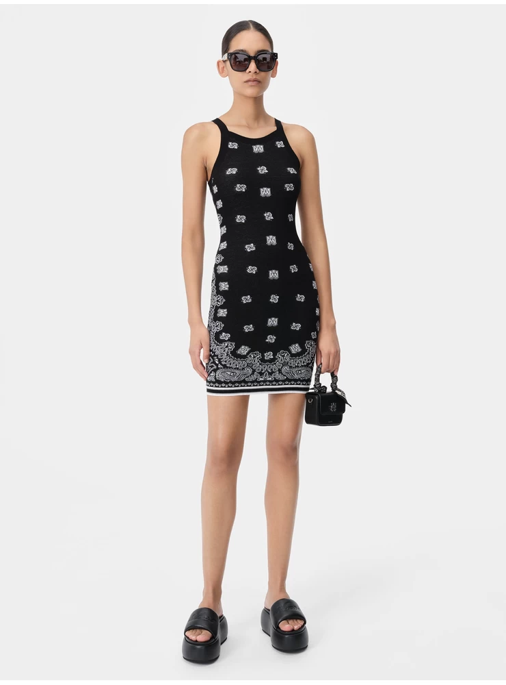 Amiri Mujer - Vestido Bandana Para Mujer - Negro