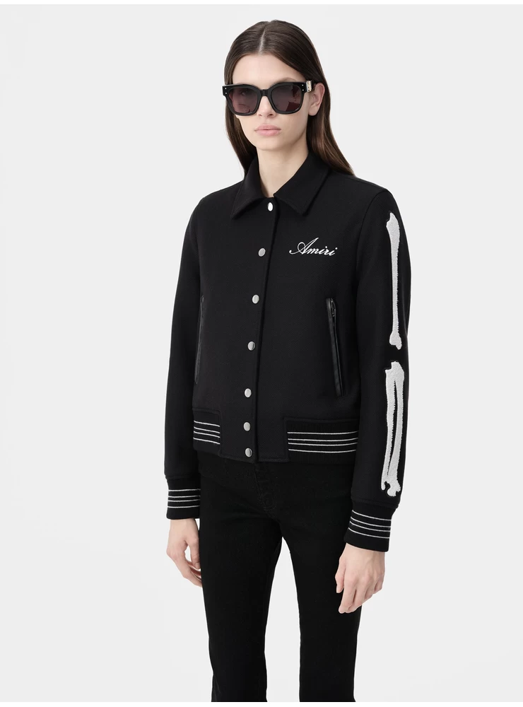 Amiri WOMEN - WOMEN'S BONES JACKET - Black