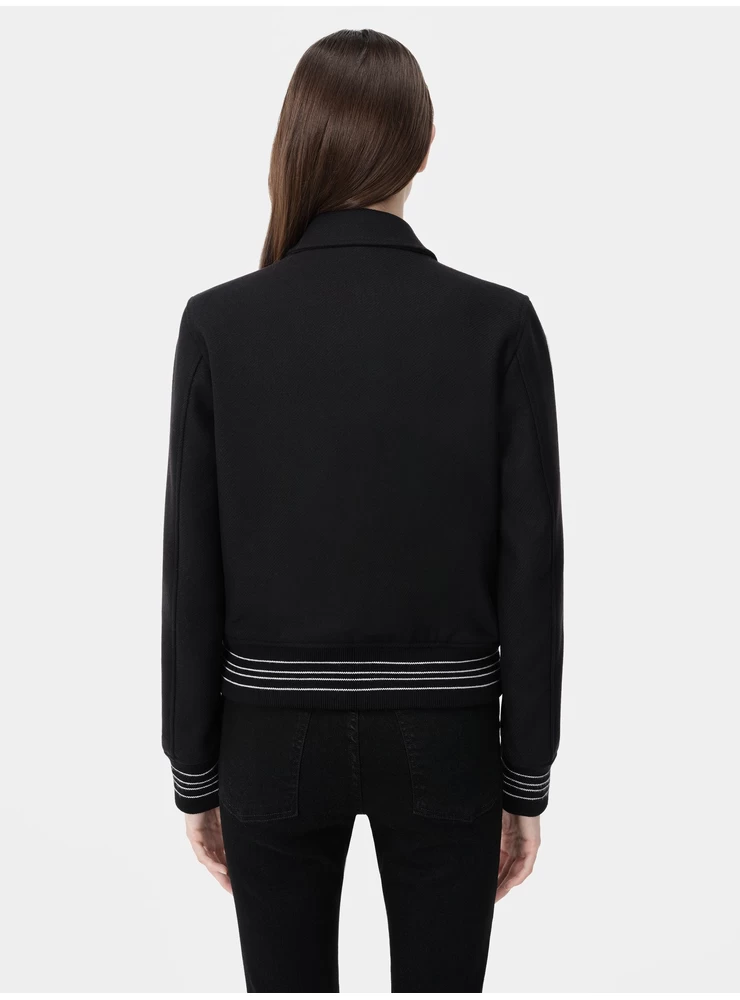 Amiri WOMEN - WOMEN'S BONES JACKET - Black