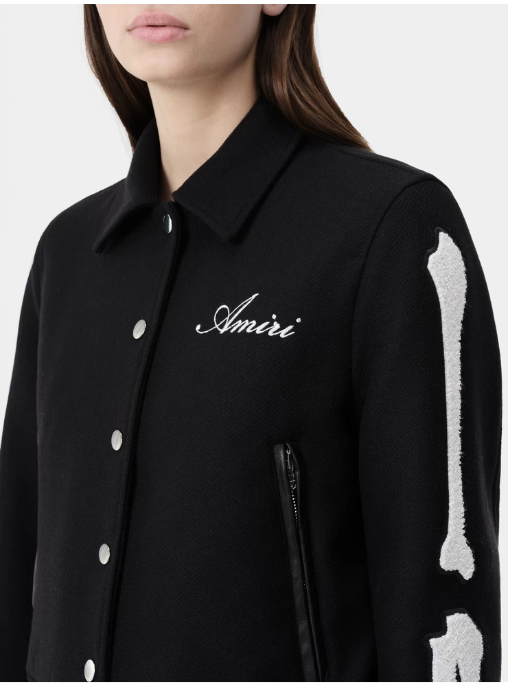 Amiri WOMEN - WOMEN'S BONES JACKET - Black