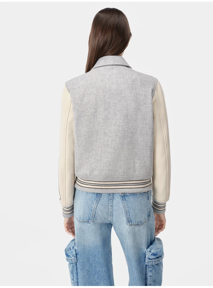 Amiri WOMEN - WOMEN'S BONES JACKET - Grey