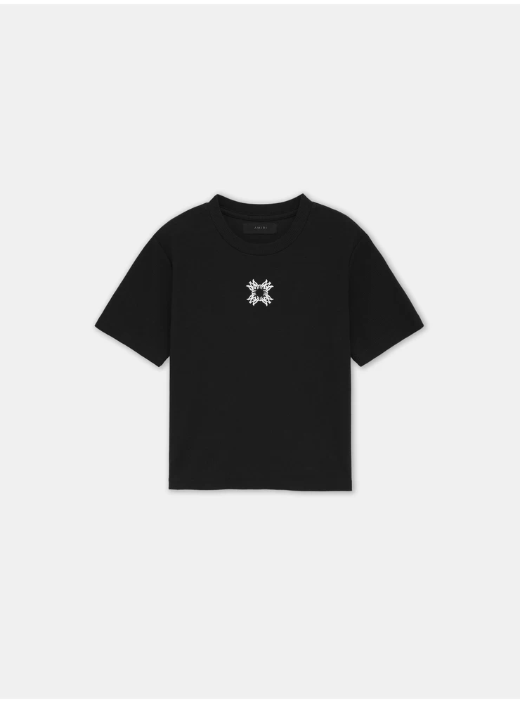 Amiri WOMEN - WOMEN'S MA QUAD BABY TEE - Black