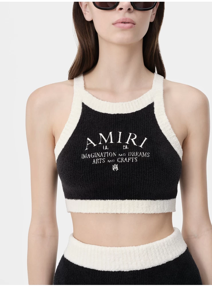 Amiri WOMEN - WOMEN'S AMIRI ARTS DISTRICT TANK - Black