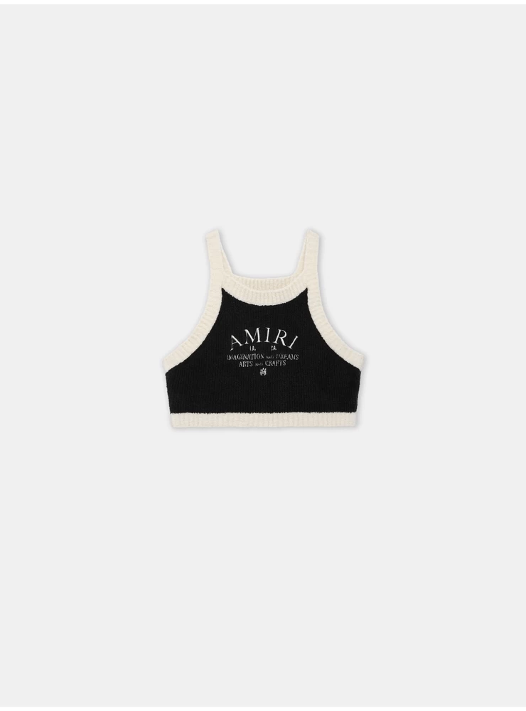 Amiri WOMEN - WOMEN'S AMIRI ARTS DISTRICT TANK - Black
