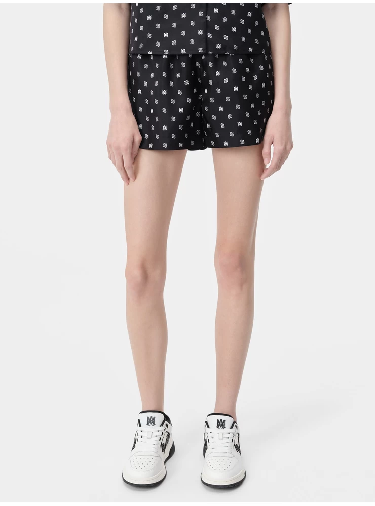 Amiri WOMEN - WOMEN'S MA PAISLEY BOXER SHORT - Black